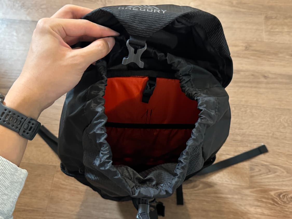 그레고리 나노 16 블랙 백팩 상품이미지3