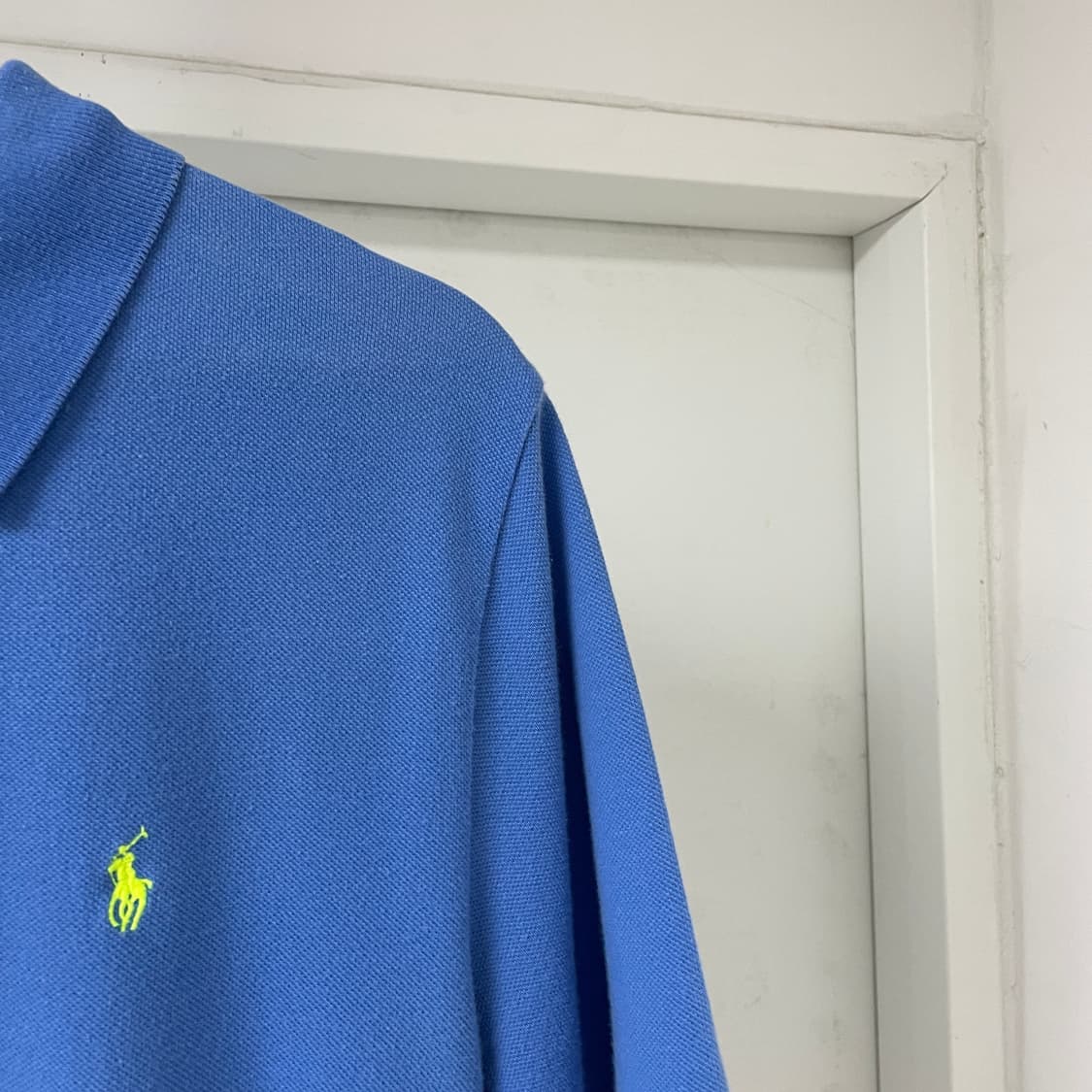 폴로 PK 반팔 카라티 스카이블루 XL18-20(W) 상품이미지3