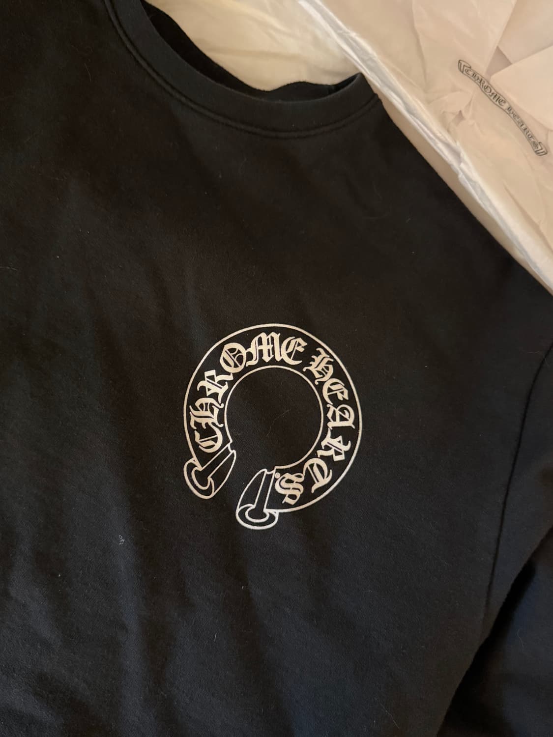 (새상품급) 크롬하츠 홀스슈 맨투맨 스웨트셔츠 L 상품이미지2