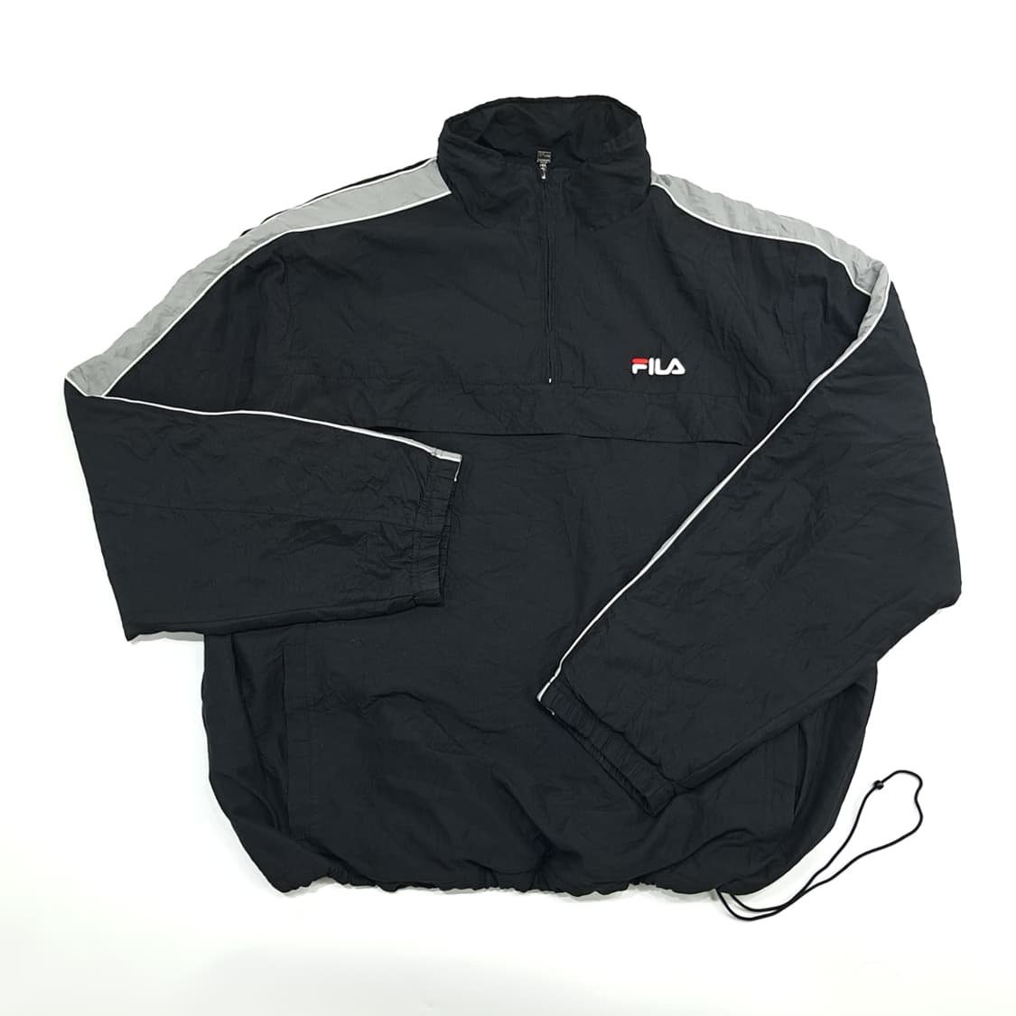CN465 XL FILA 필라 올드스쿨 윈드브레이커 하프집업 자켓 점퍼 상품이미지2