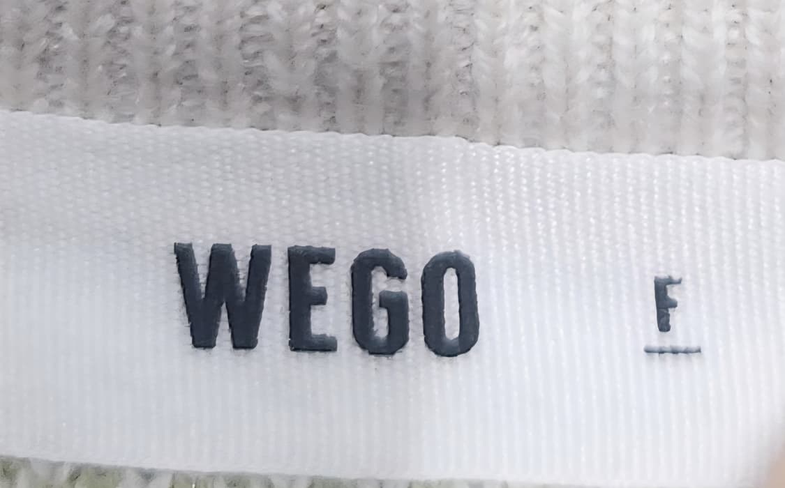 WEGO 위고 레터링 니트 F (88까지가능) 상품이미지3