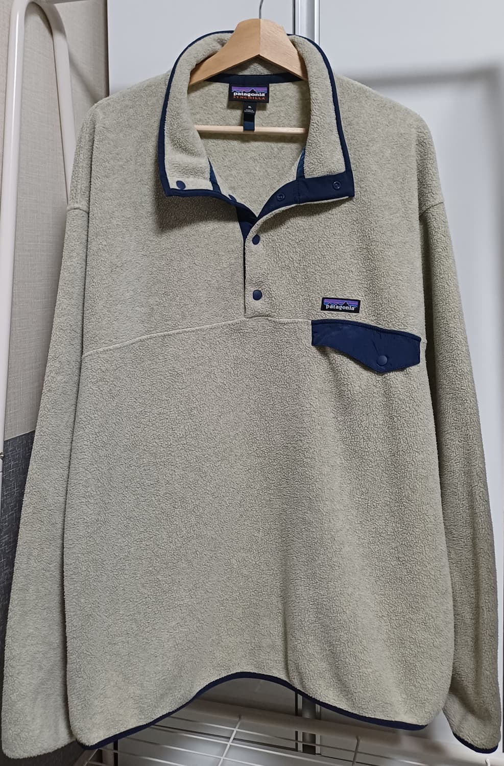 [XL] 파타고니아 신칠라 스냅티 오트밀 헤더 상품이미지1