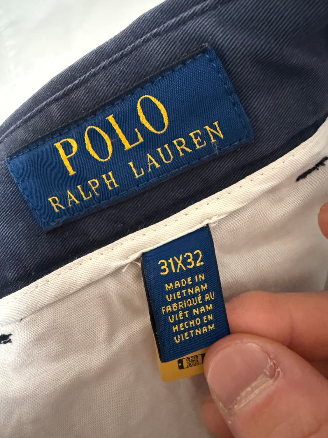 폴로 랄프로렌 스트레치 치노 트라우저 네이비 31 상품이미지6