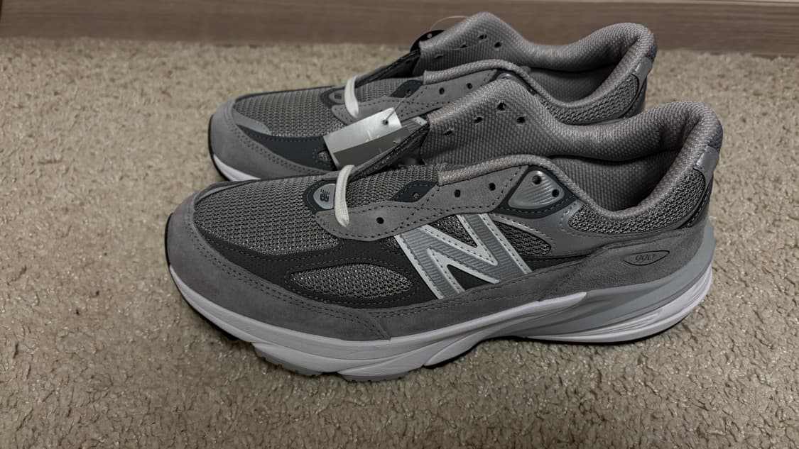 뉴발란스990v6 그레이 우먼사이즈 280 상품이미지2