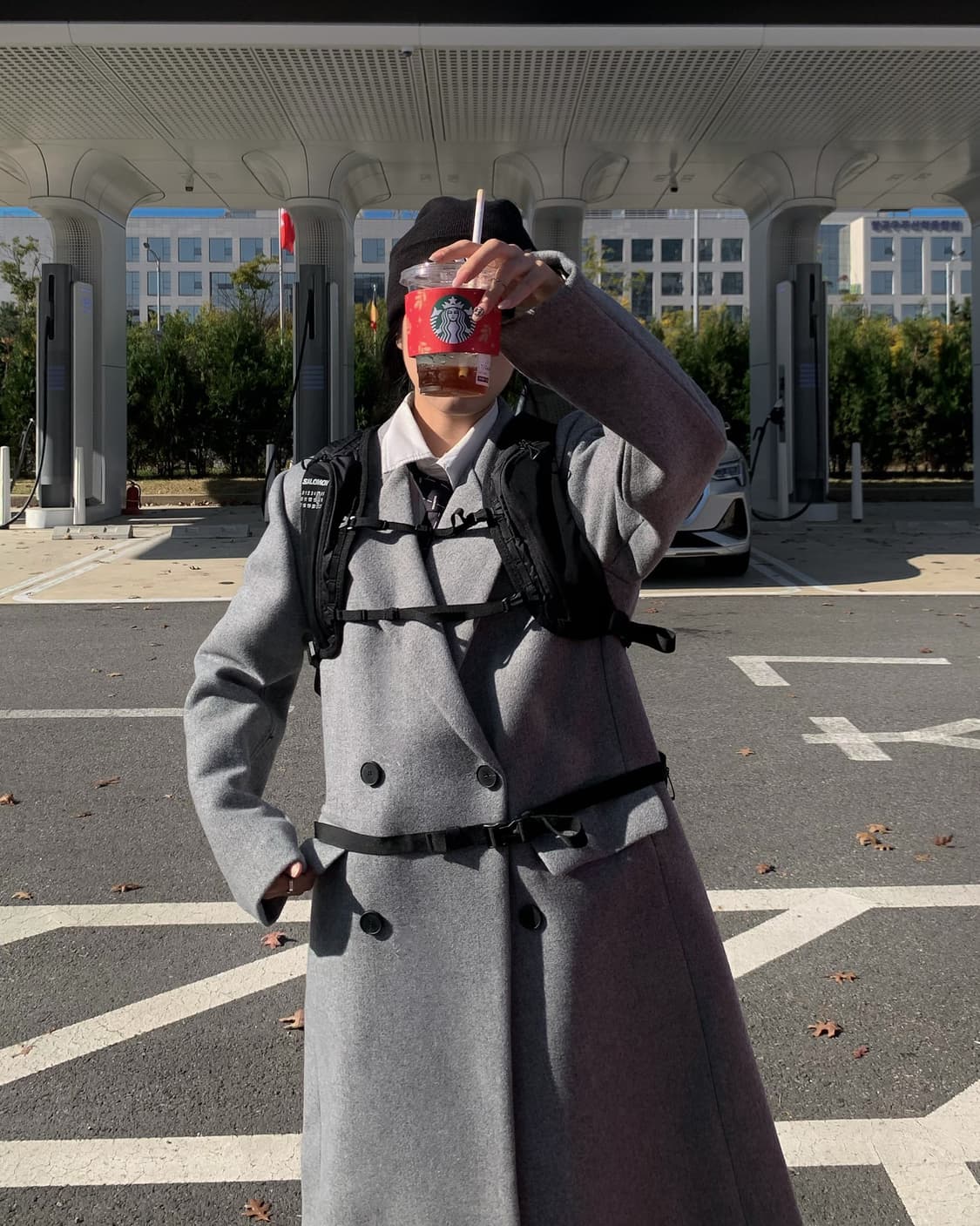 여운코리아 맥시 더블 코트 상품이미지1