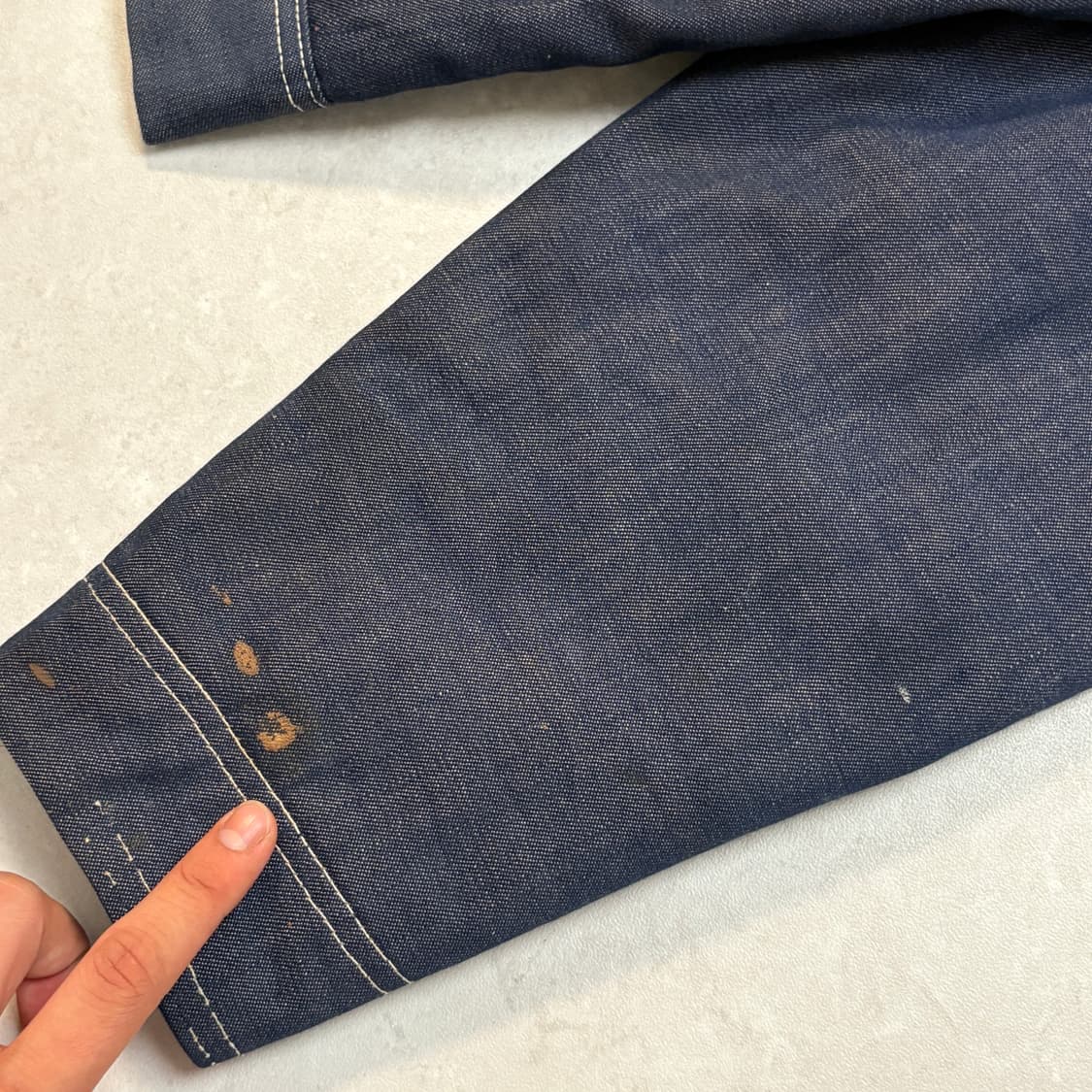 [XL] 70s LEE 191-LB 데님 워크자켓 상품이미지7