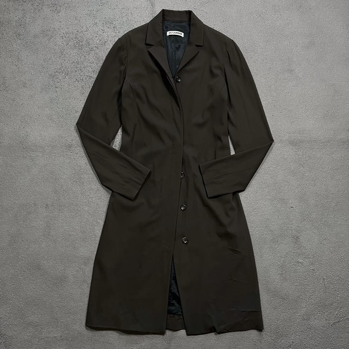 JIL SANDER 질샌더 레이온 롱 자켓 코트 상품이미지2