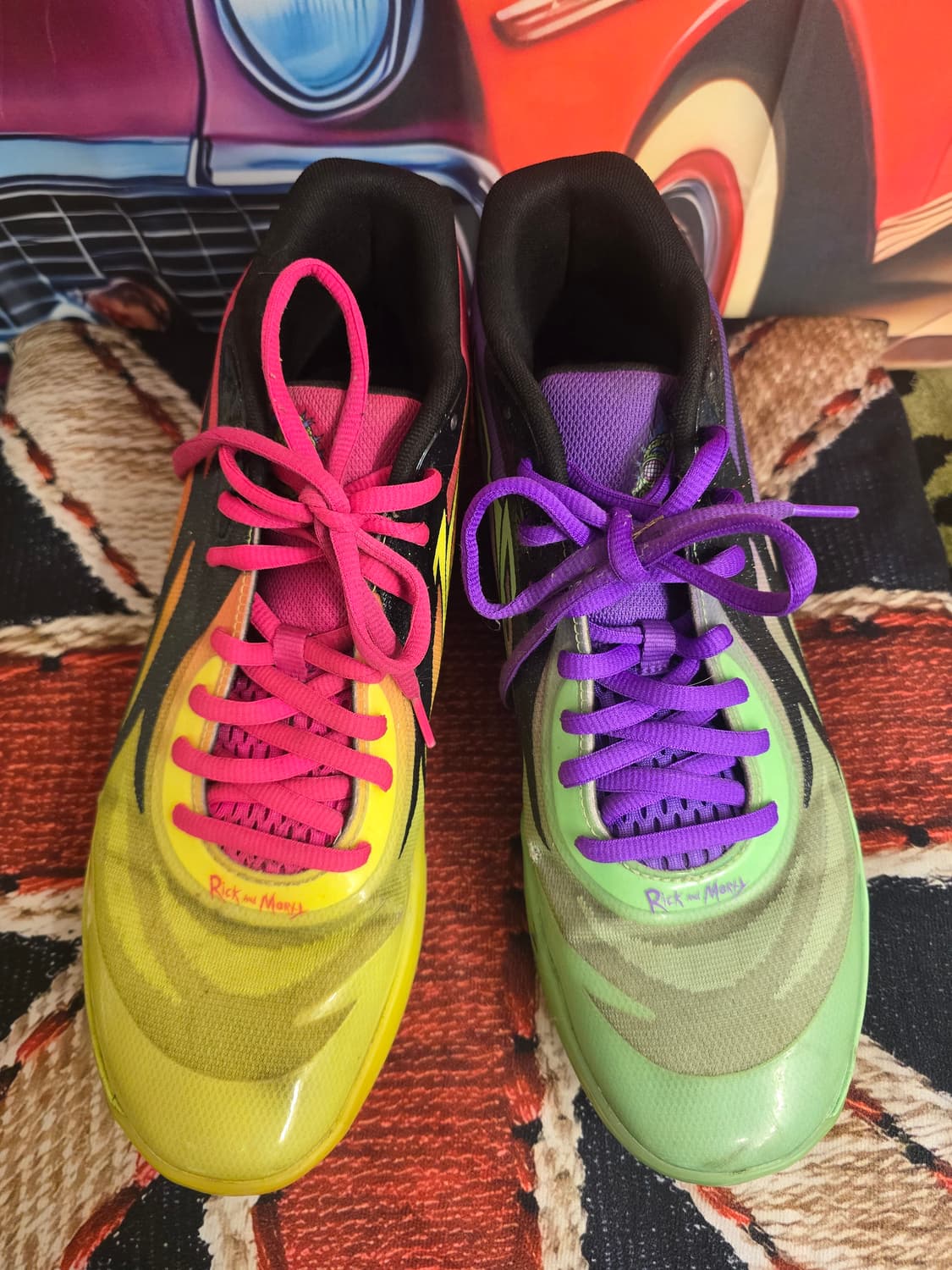 푸마(PUMA) MB.02 라멜로 볼(LaMelo Ball)  릭앤모티 상품이미지1