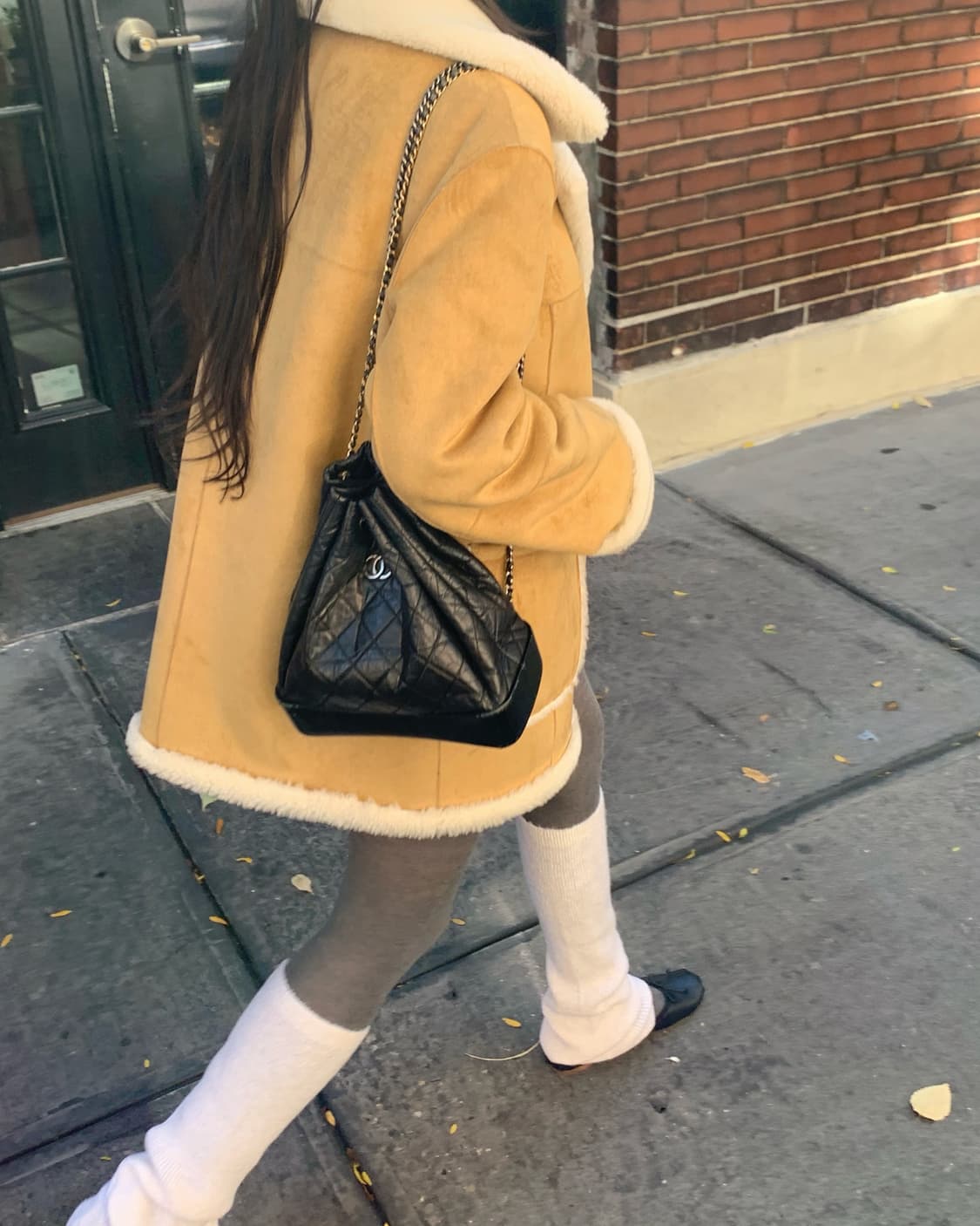 Leeds 리즈 로드리 시어링 무스탕 S사이즈 상품이미지4