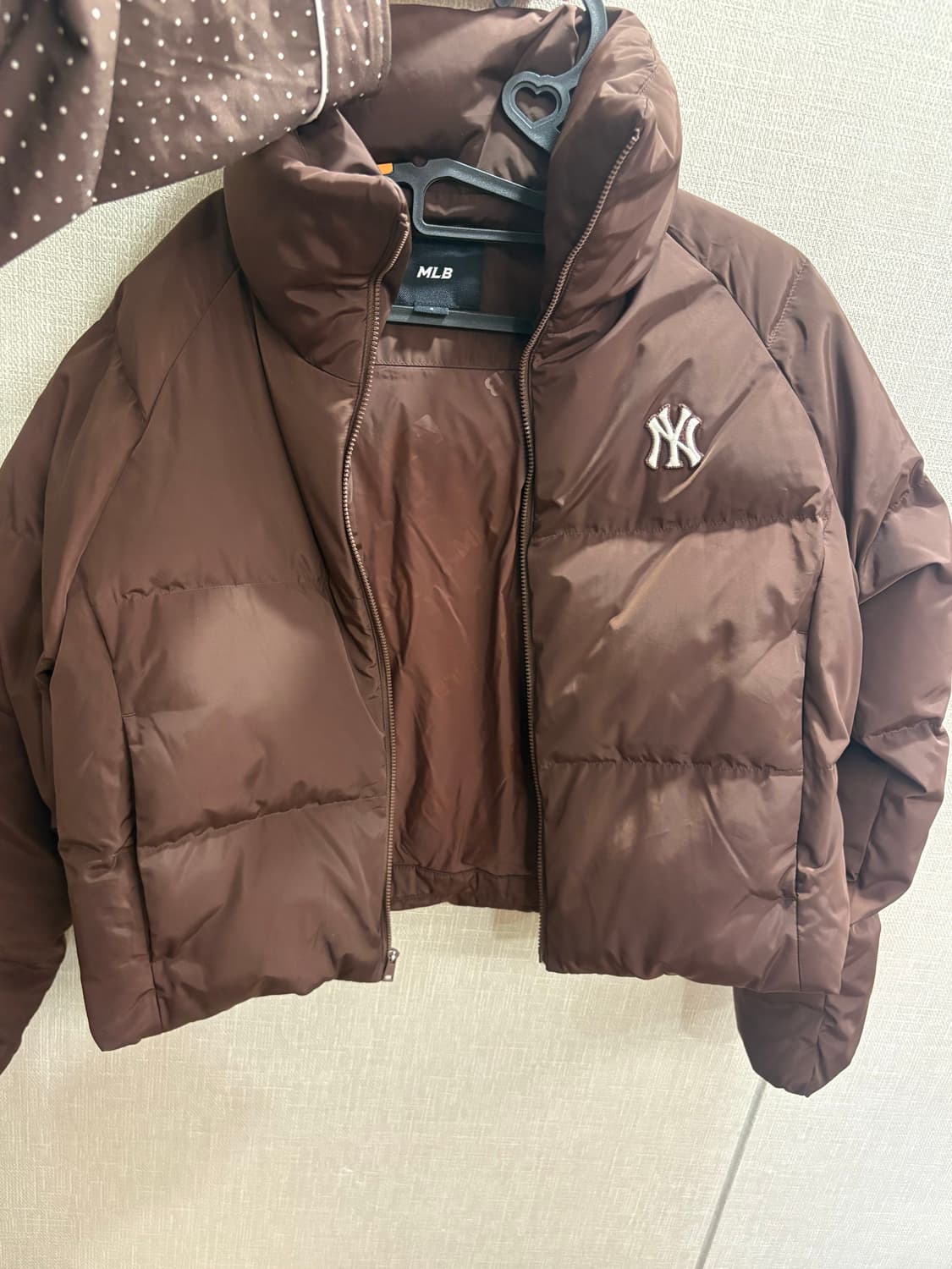 mlb 커브패딩 브라운 m 💥급처분 상품이미지2