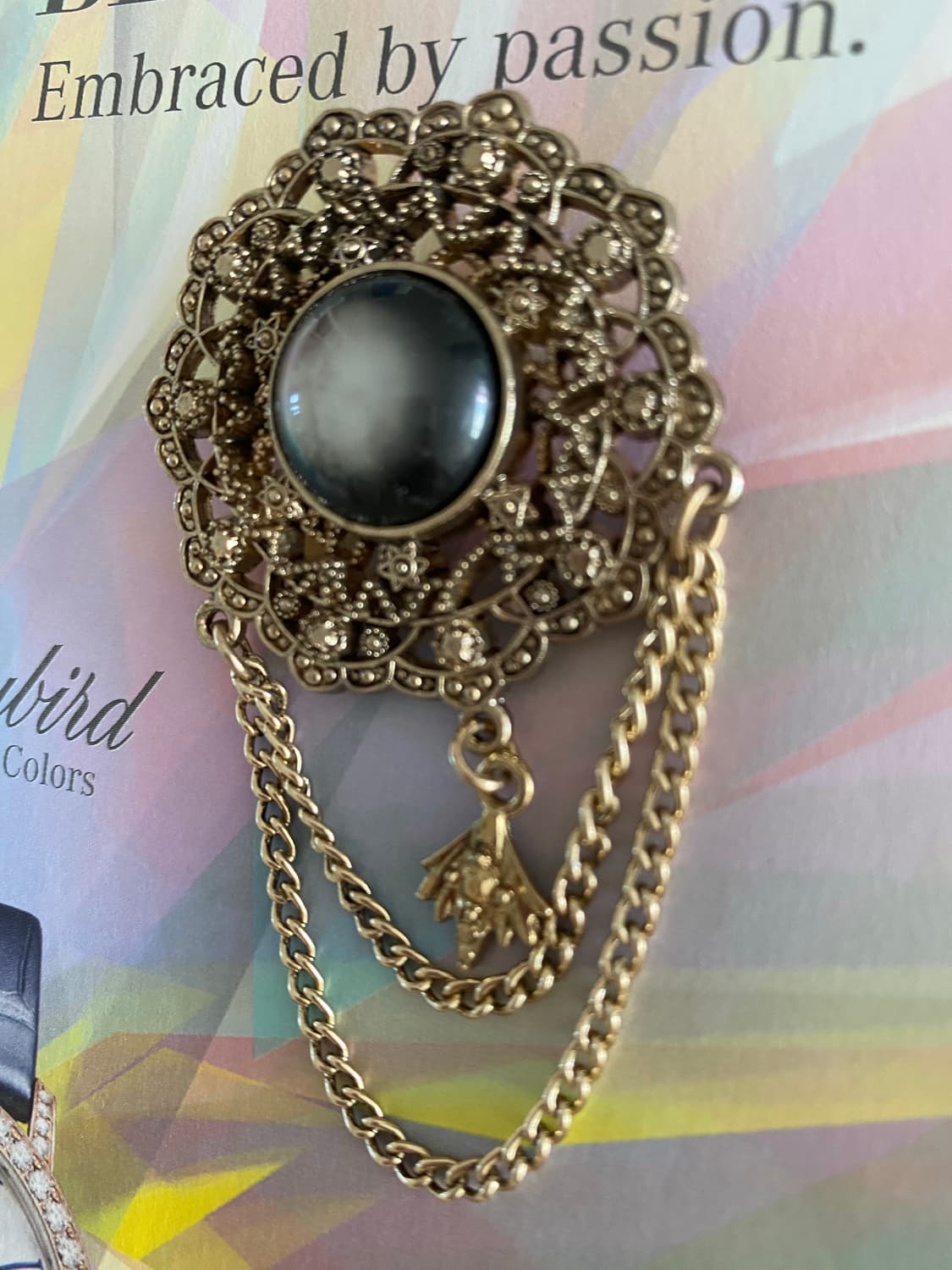 일본 빈티지 앤틱 브로치 상품이미지3