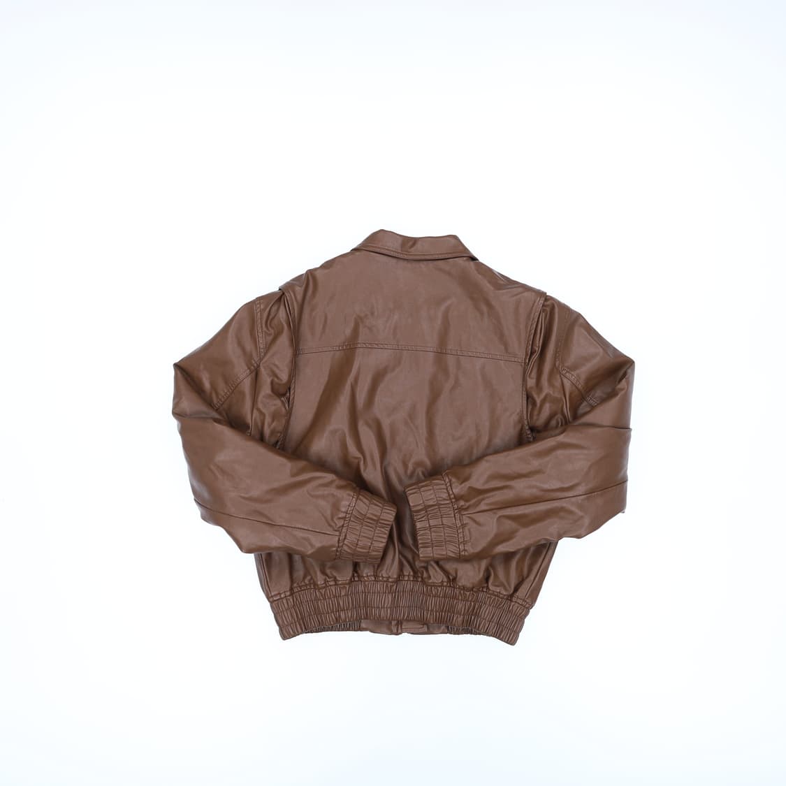 [실측확인] 베이델리 여성 크롭 레더자켓 0120J 상품이미지2