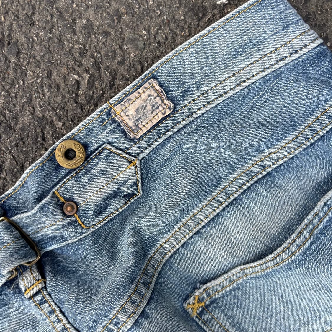 일본 리 유니온 메이드 신치백 서스펜더 워크 팬츠 상품이미지9