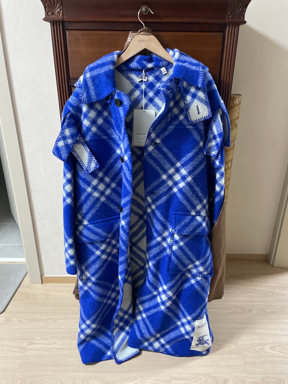 버버리 울 코트 상품이미지1