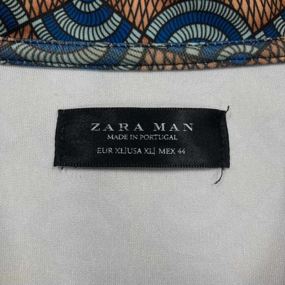 자라 믹스 컬러 패턴 트랙탑 져지 상품이미지3