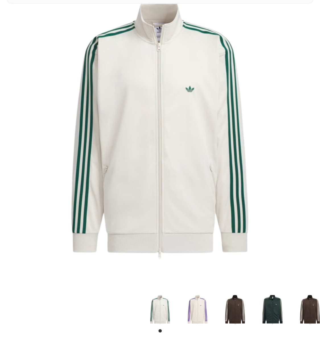 아디다스 오리지널스 트랙 자켓 젠더 뉴트럴 블리스 컬리지 에이트 그린 상품이미지6