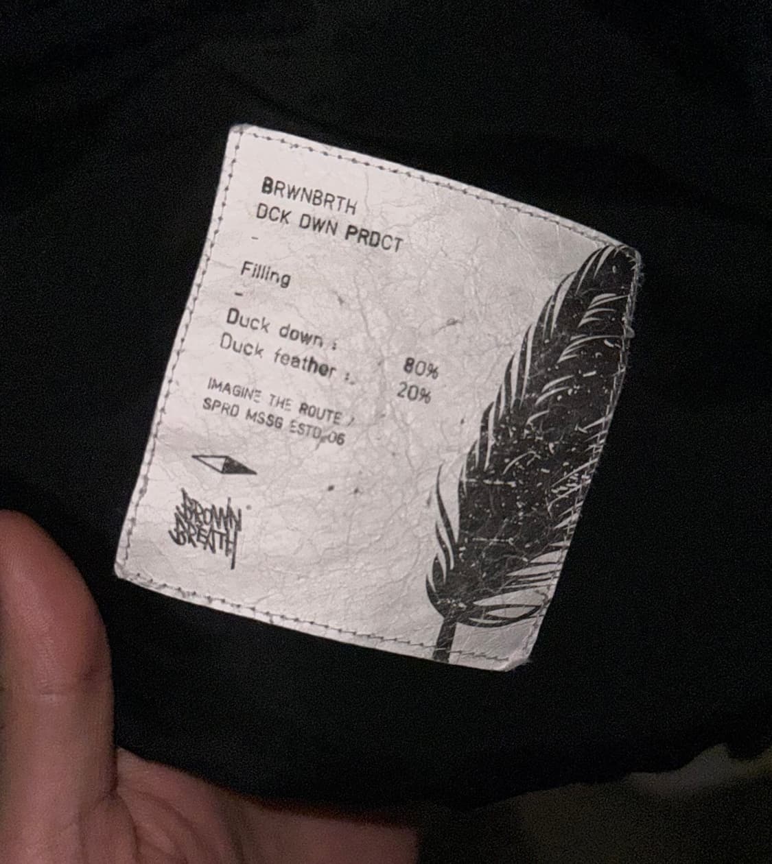 브라운브레스 숏패딩 팝니다 상품이미지3