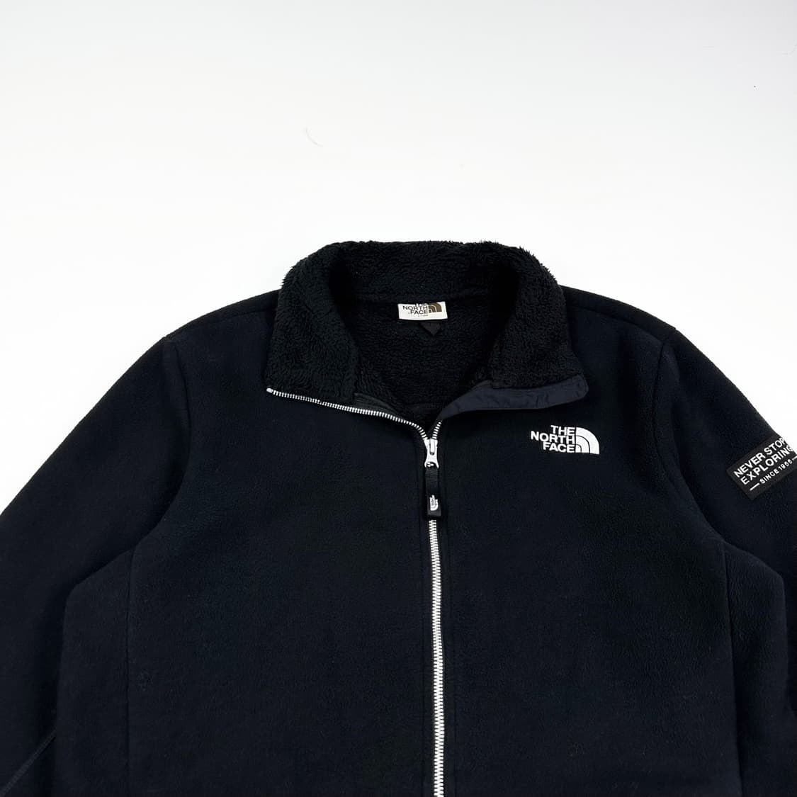 노스페이스 화이트 라벨 블랙 후리스 자켓 (L) 상품이미지1