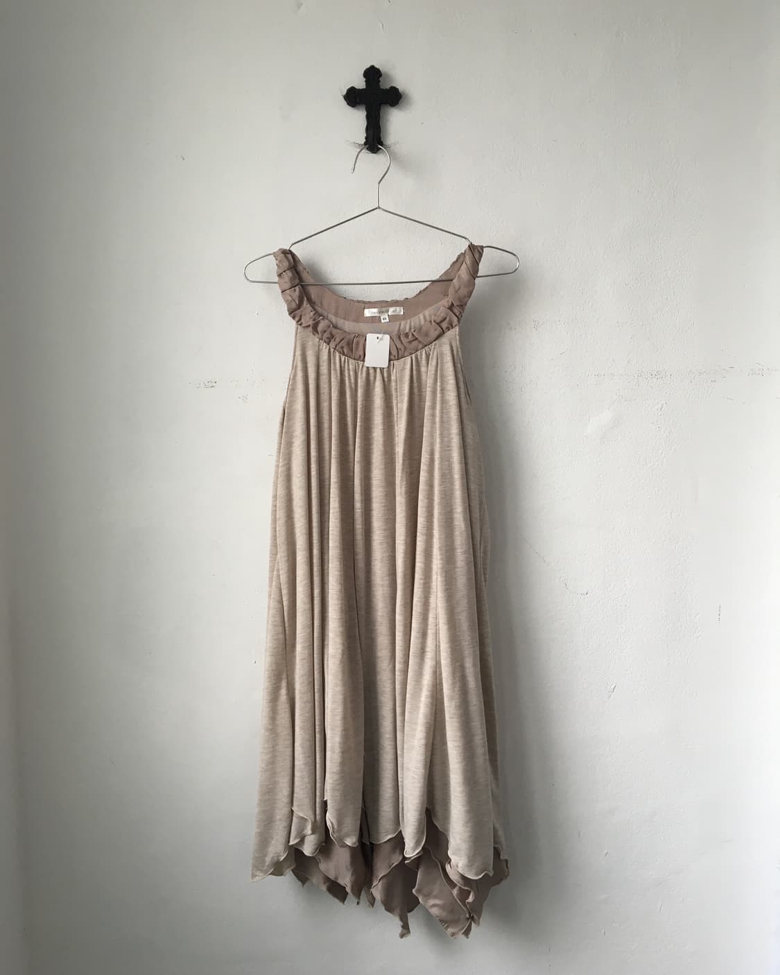 Unbalanced sleeveless onepiece 상품이미지2