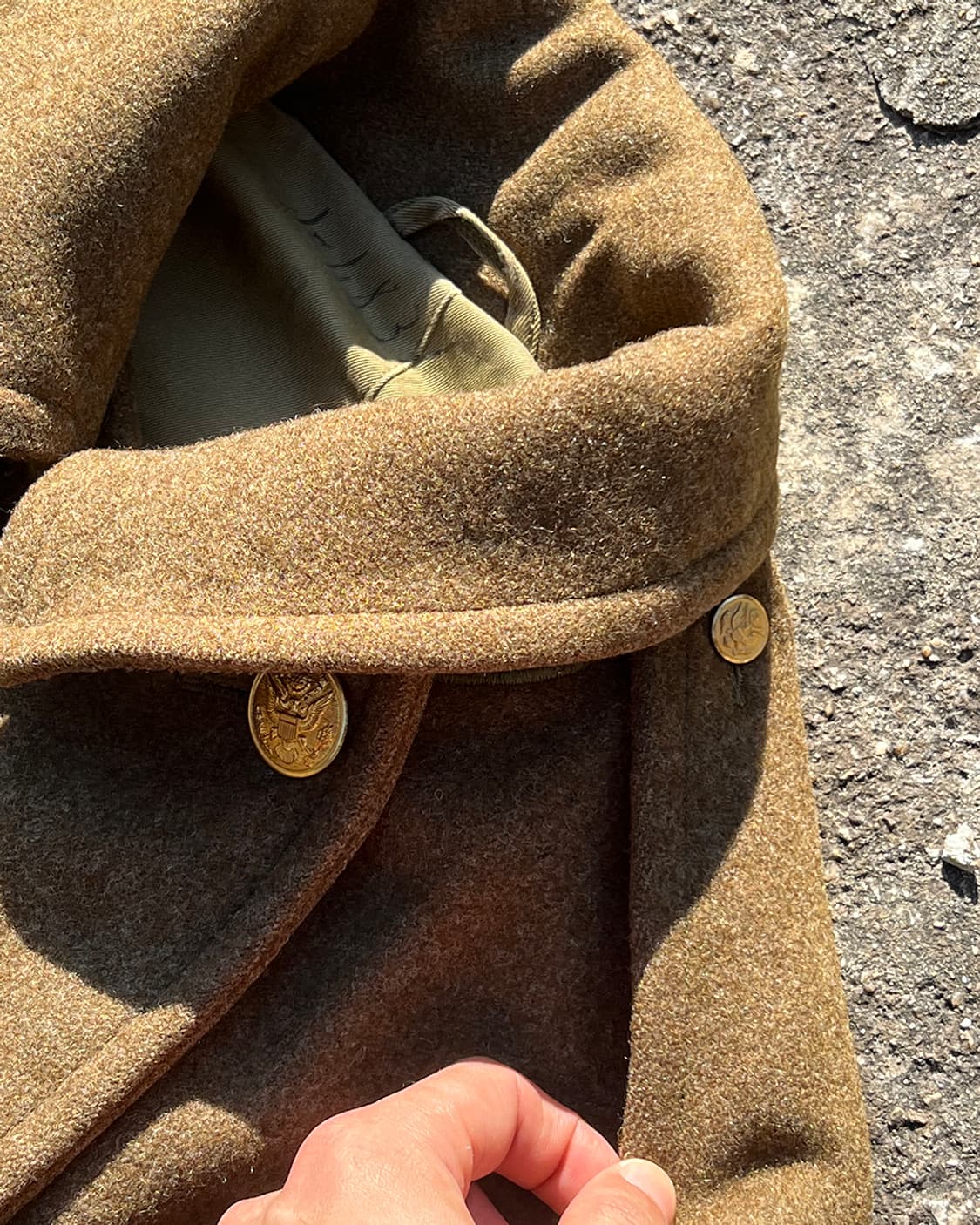 40’s WW2 Melton Wool Coat
 상품이미지3