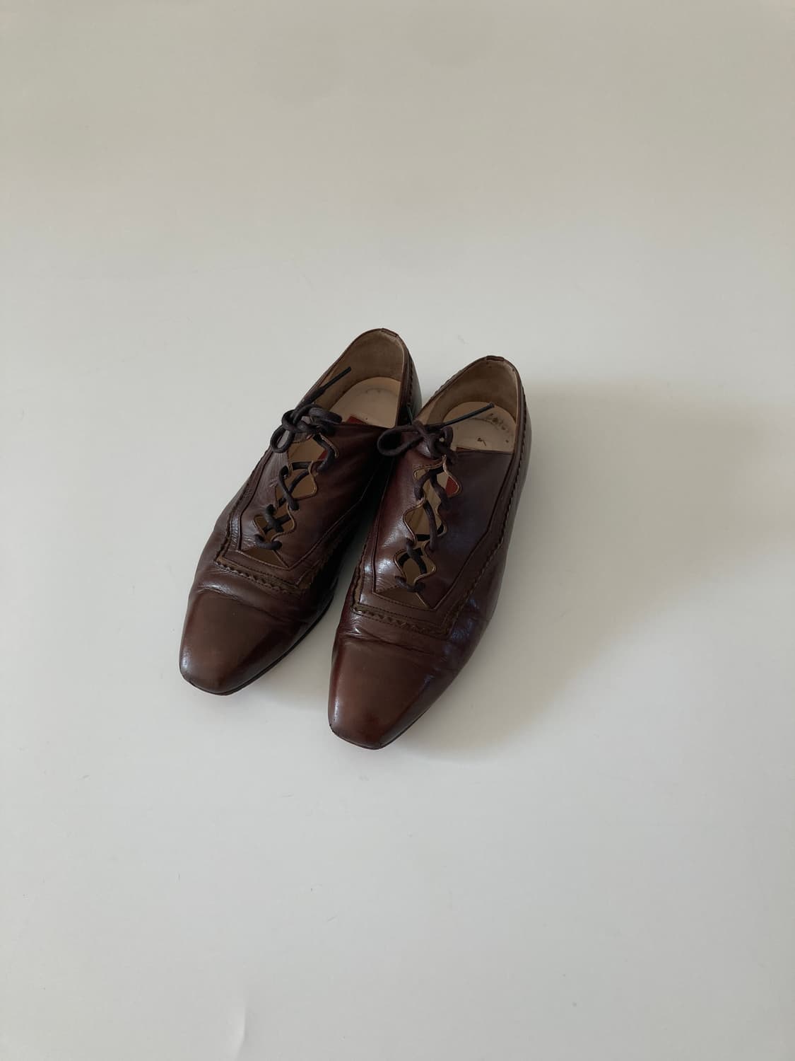 pump  / brown leather 상품이미지2