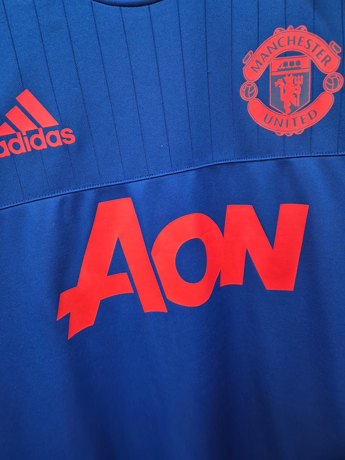 아디다스 맨유 AON 유니폼 S사이즈 상품이미지4