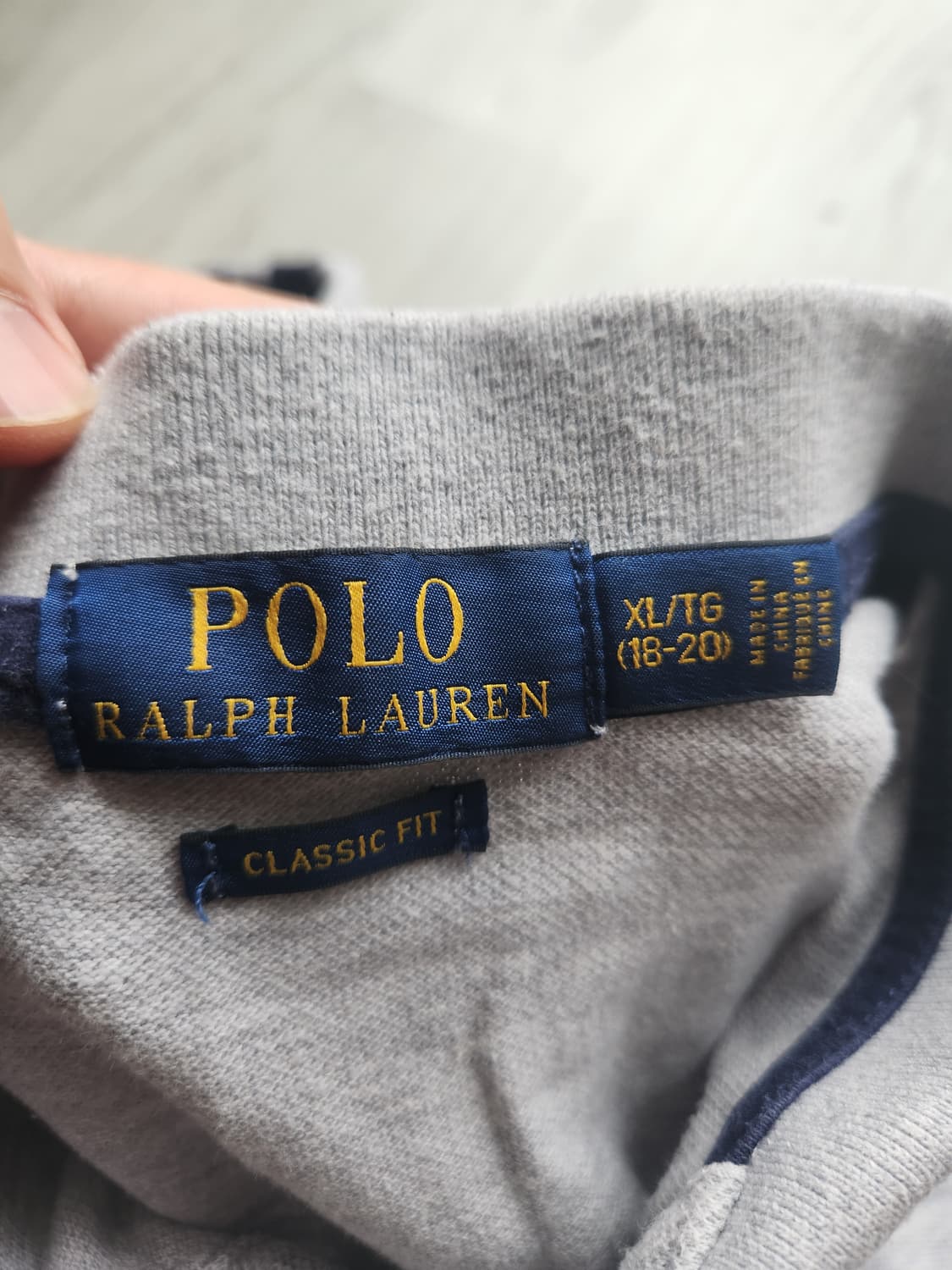 폴로 랄프로렌 빅포니 긴팔 PK티 (M정도) 상품이미지2