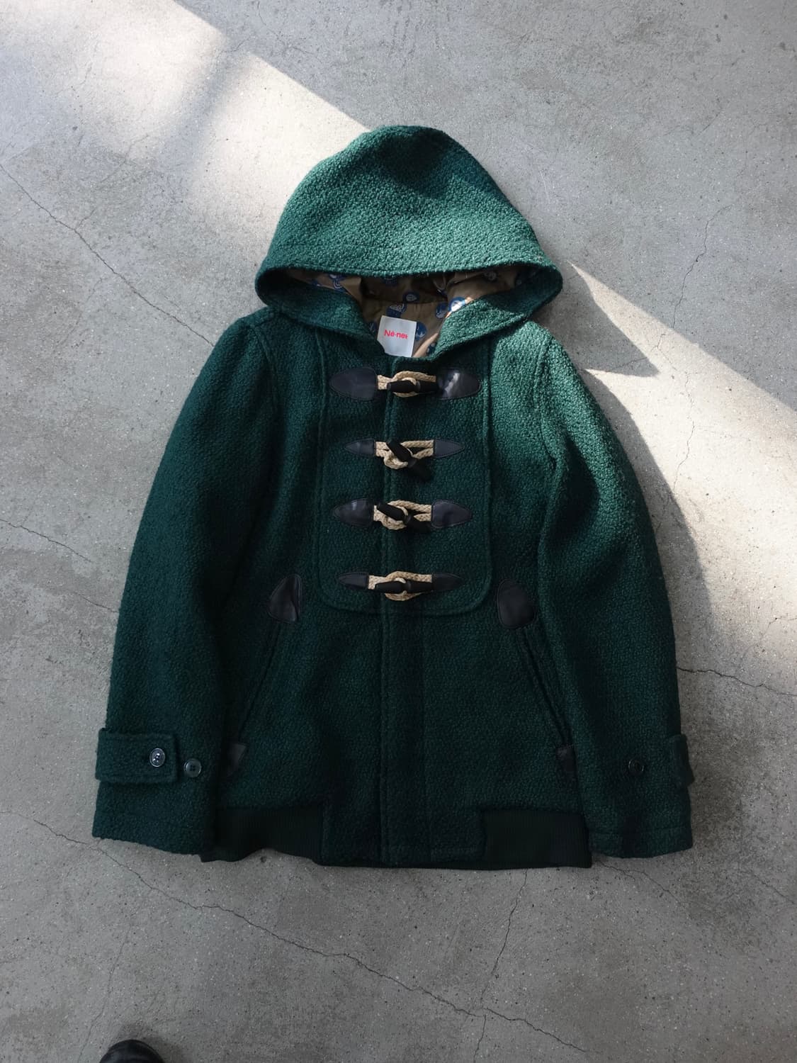 Ne-net 2way zip up duffle coat 상품이미지1