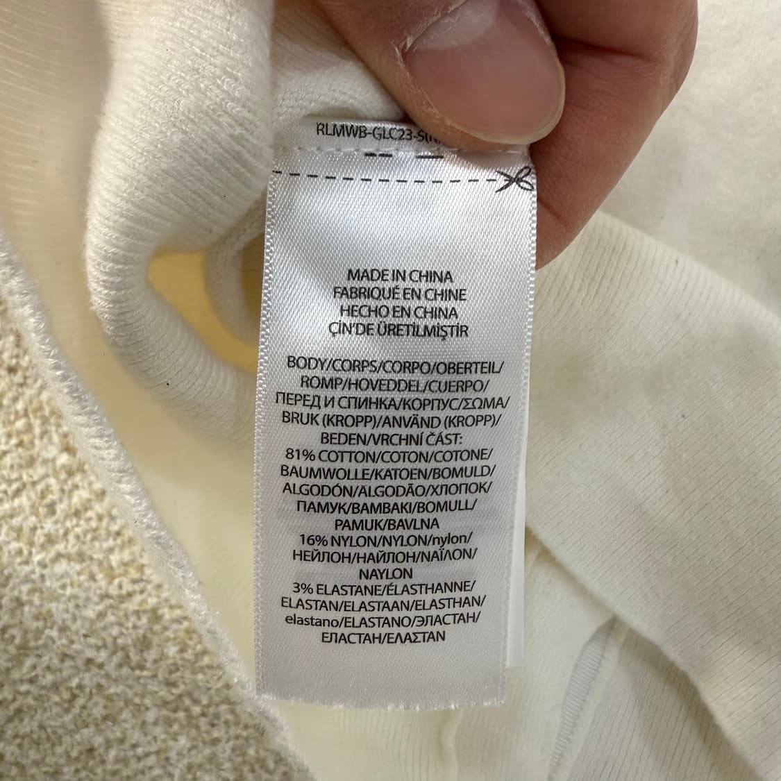 [M] (오염O) 폴로랄프로렌 코튼 혼방 가디건 0114T1 상품이미지5