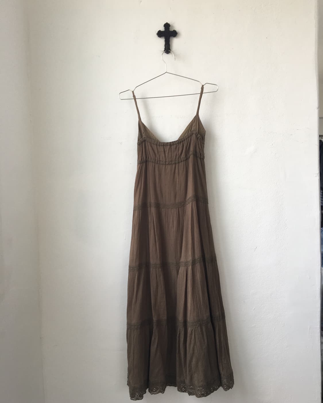 Crochet layer sleeveless onepiece 상품이미지3