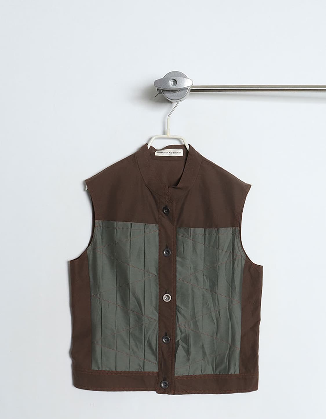 HIROKO KOSHINO Pintuck Vest 상품이미지1