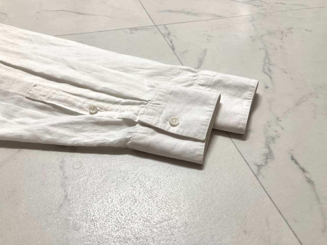 솔리드옴므 18ss 화이트 셔츠 50사이즈, 100-105 상품이미지4