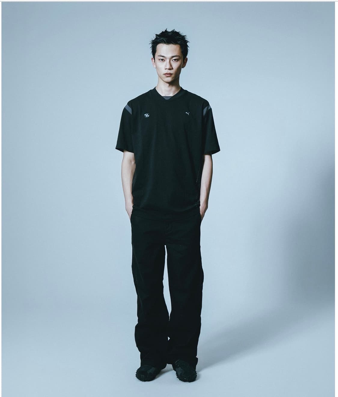 PUMA × SAN SAN GEAR CLRT PANTS BLACK 상품이미지3