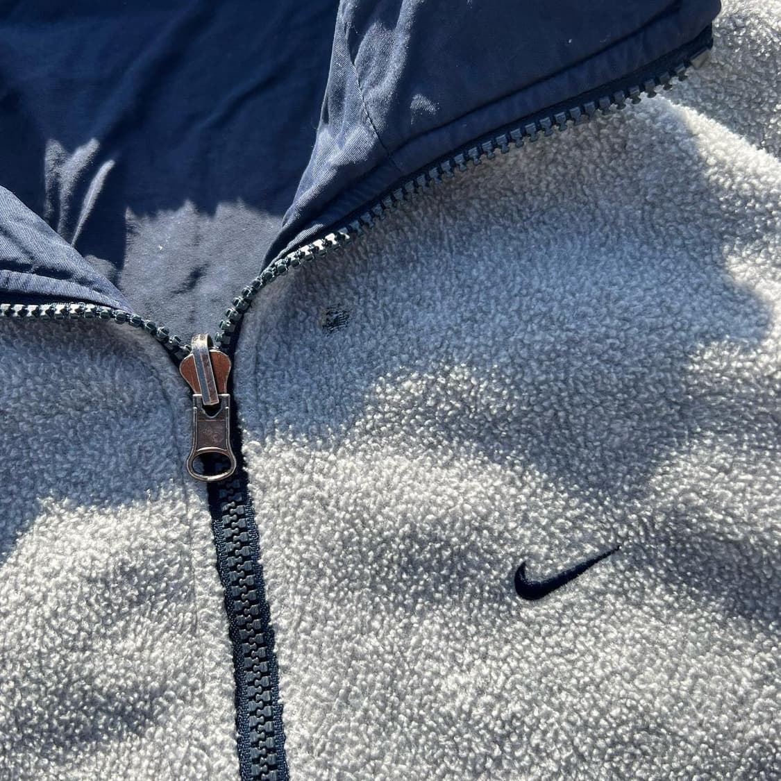 Nike 나이키 스우시 리버시블 후리스 반집업 아노락 상품이미지3