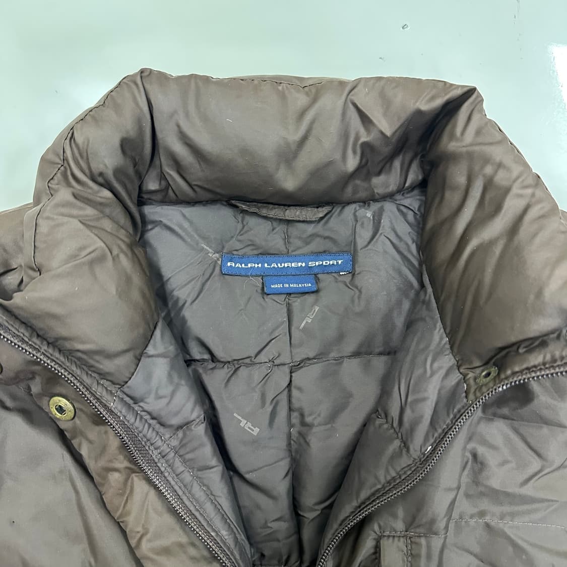 폴로 스포츠 크롭 구스다운 패딩 자켓 상품이미지4