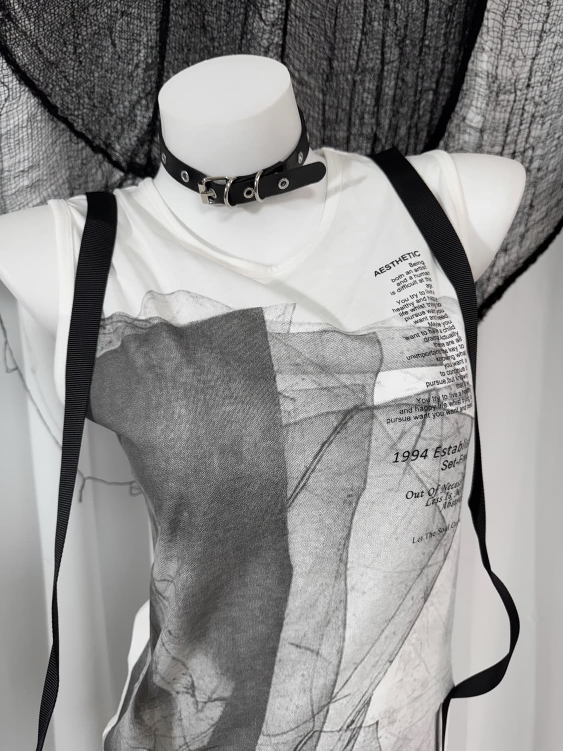 lettering detail t-shirt 상품이미지4