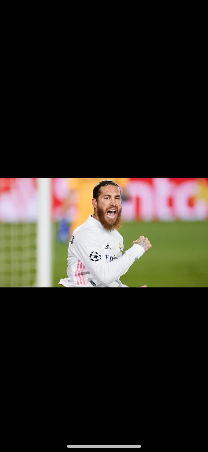 20-21 레알마드리드 홈 세르히오 라모스 유니폼 정품 상품이미지4