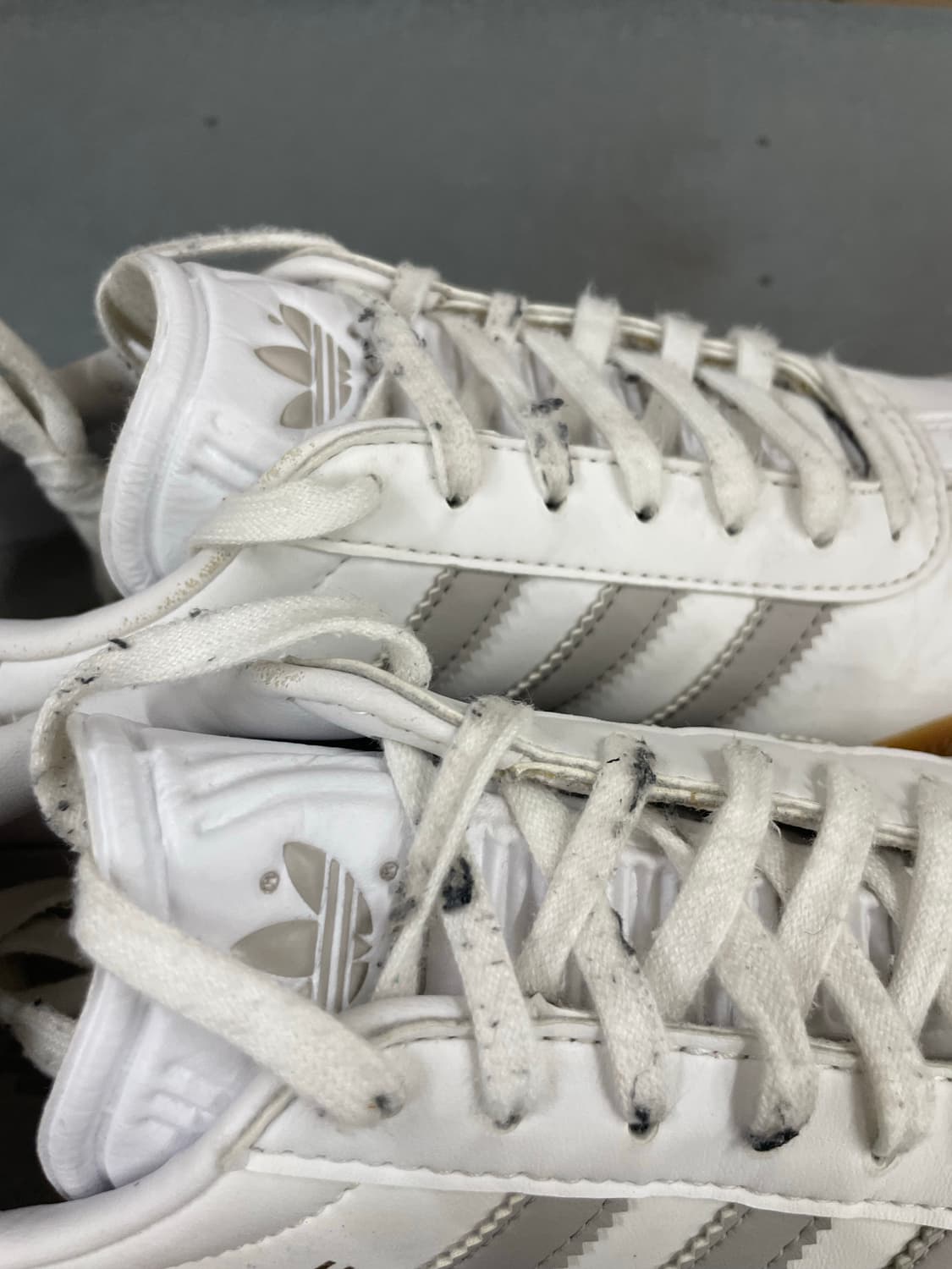 아디다스 가젤 화이트 그레이 235 상품이미지9