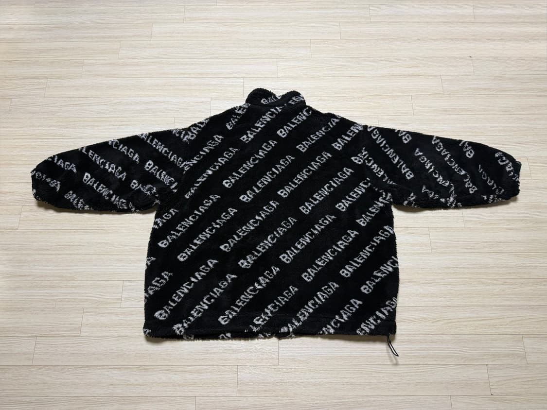 Balenciaga 발렌시아가 멀티로고 퍼 플리스 집업 자켓 50 상품이미지2