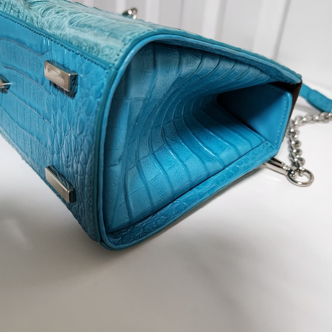 상태굿) 잘모이 악어 토트, 크로스백 상품이미지10