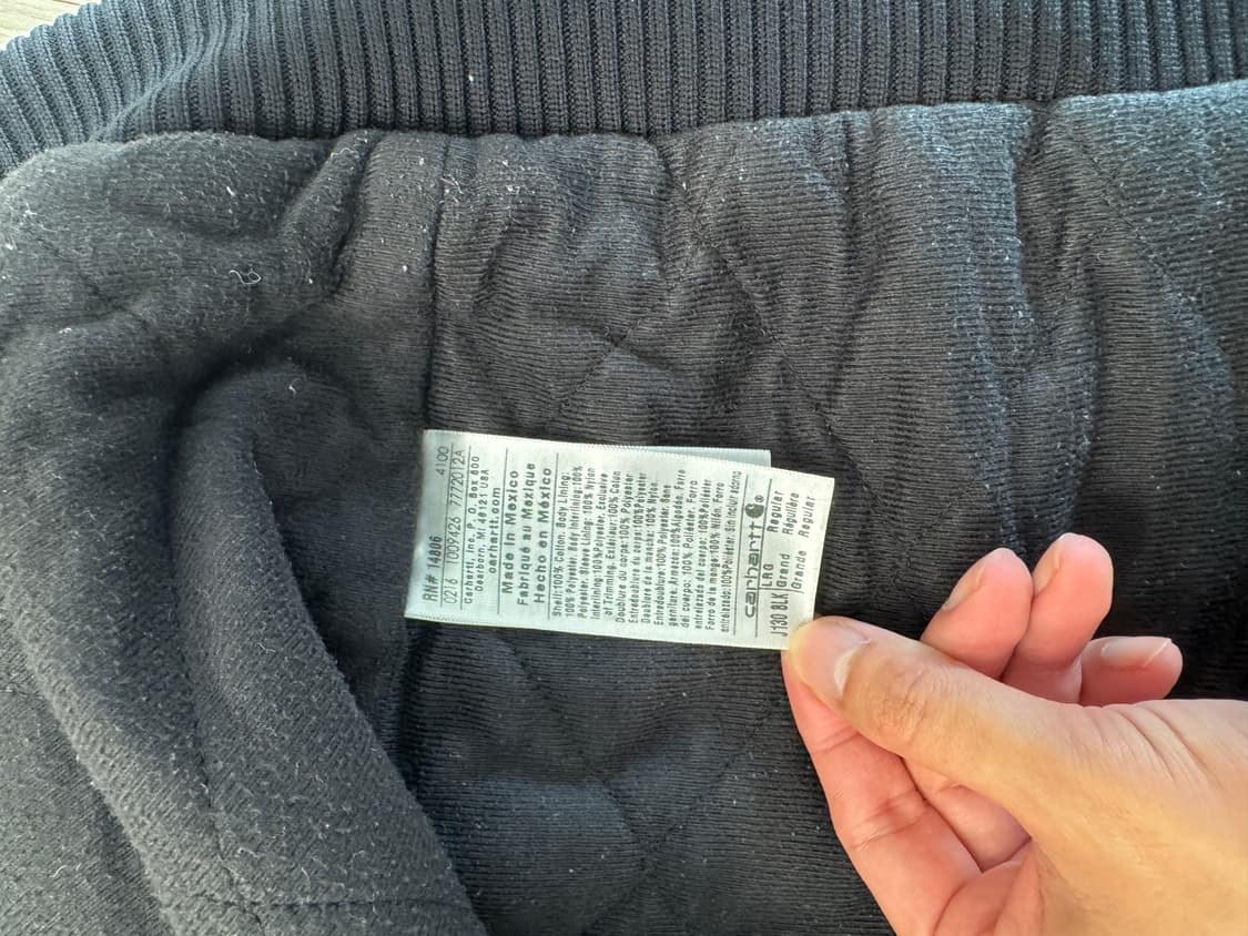 칼하트 J130 BLK L 라지 상품이미지5