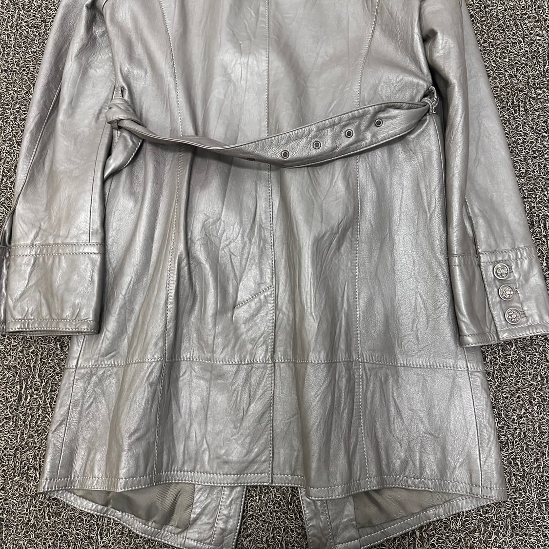 ANNE KLEIN 앤클라인 여성 양가죽 롱코트 자켓 88사이즈 상품이미지7