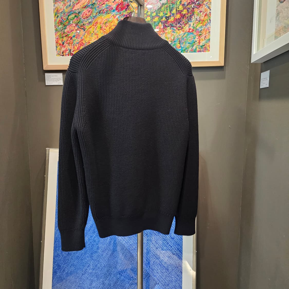 톰포드 헤비 캐시미어 혼방 레더트리밍 니트가디건 상품이미지4