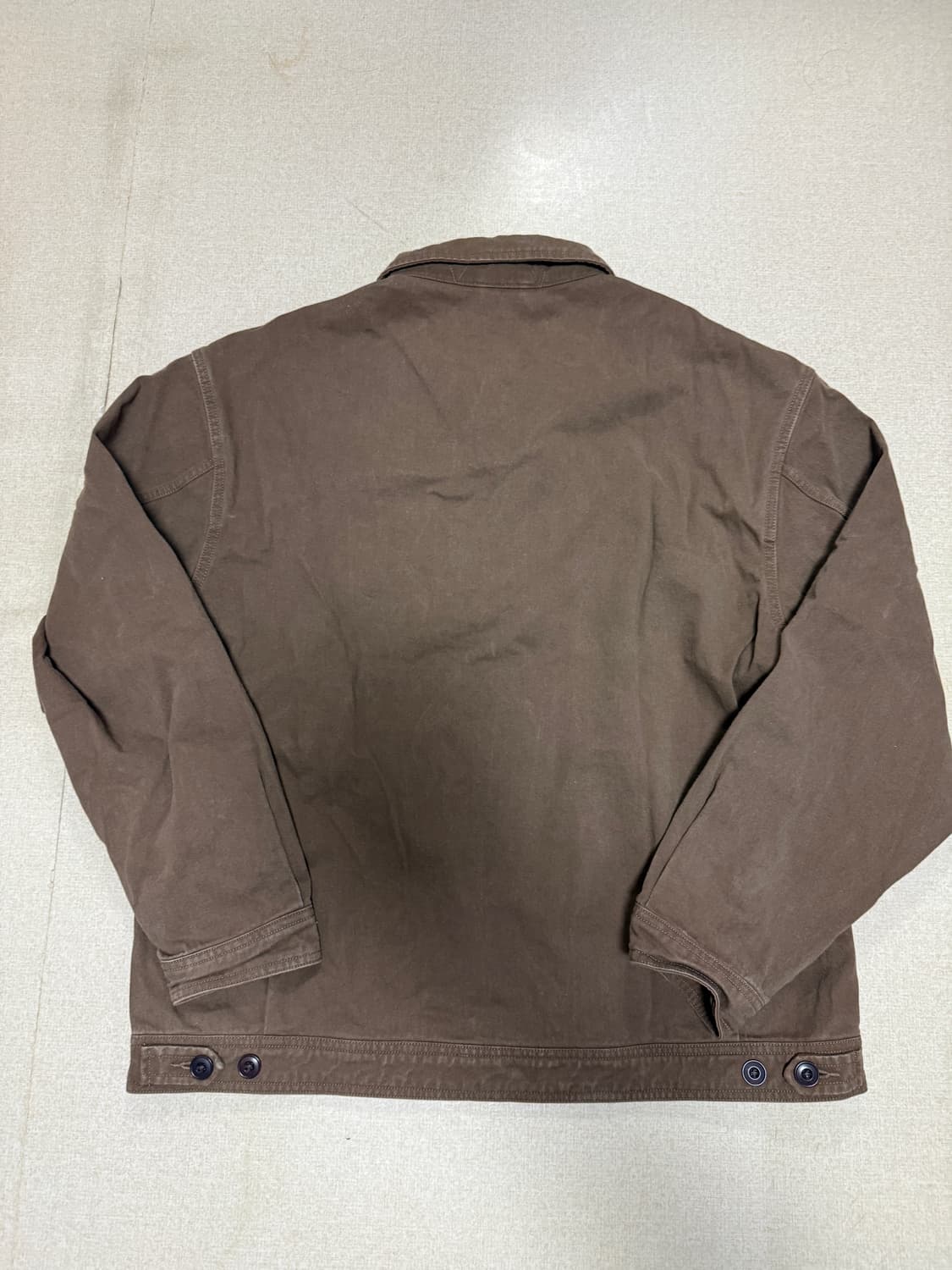 카키스 워시드 스윙 자켓 브라운, XL 상품이미지3