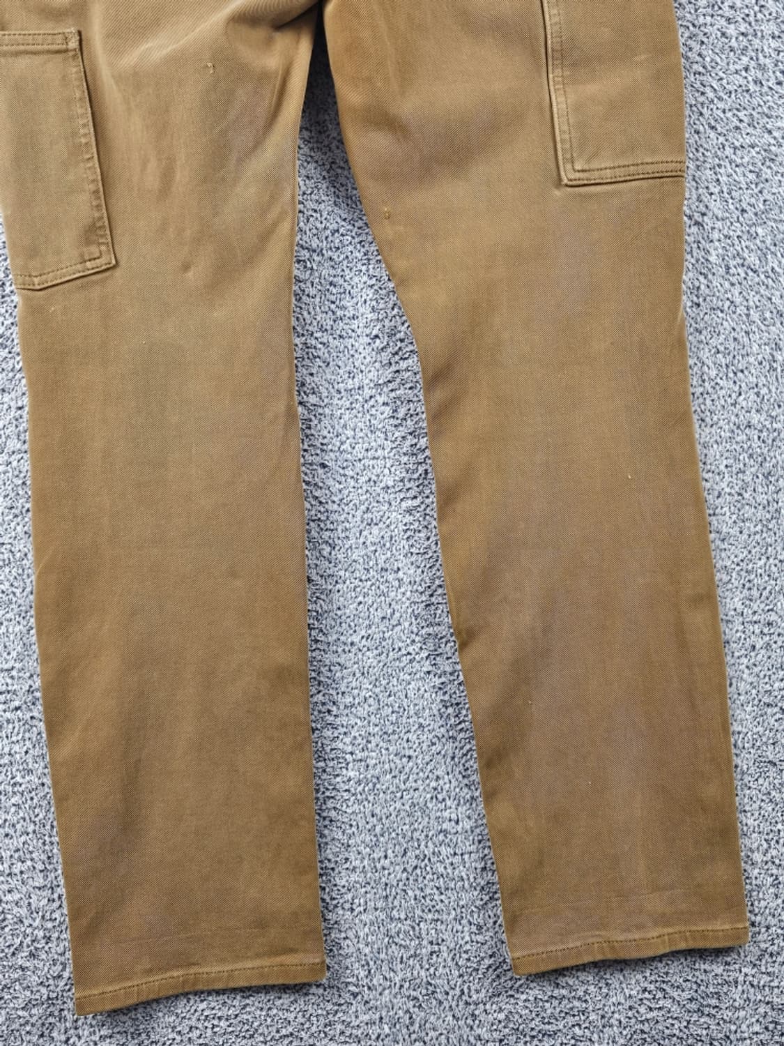 칼하트 코튼 캔버스 더블니 카펜터 워크 팬츠 (28X30추정)/10775 상품이미지10