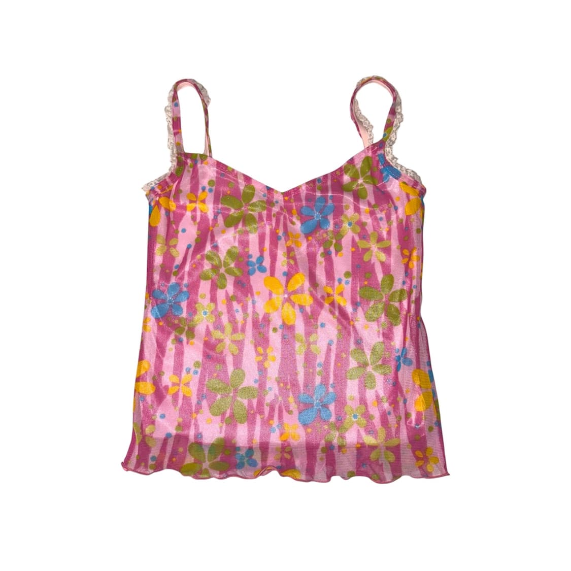pink flowers sleeveless  상품이미지1