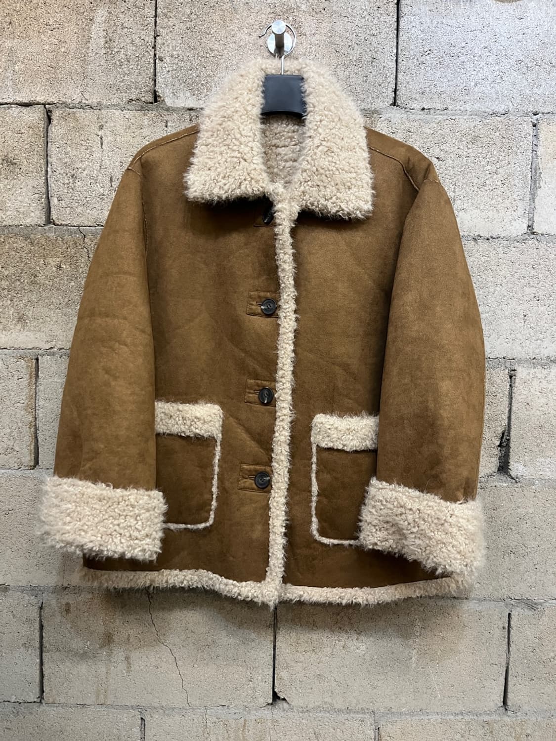 아틀리에 나인 무스탕 자켓 상품이미지1