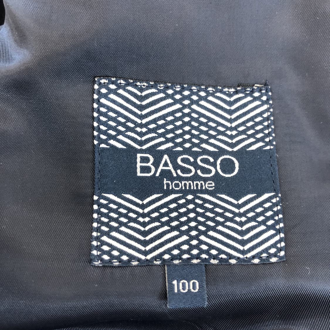 BASSO 바쏘 울 혼방 콤비자켓 95 상품이미지6