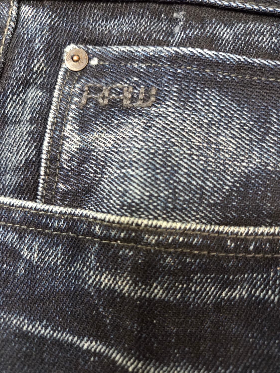 G-Star Raw 3301 데님 워싱진(W33/L32) 상품이미지3