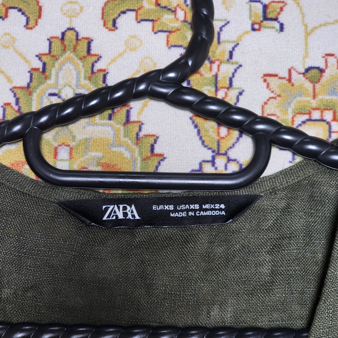 자라 린넨 블라우스 
XS 상품이미지3